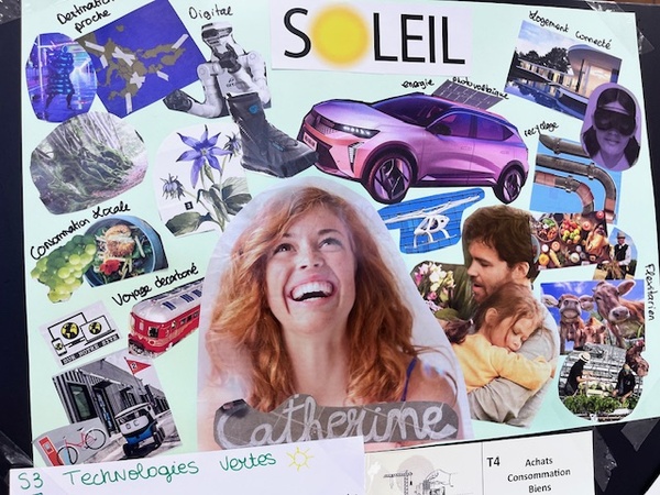 affiche créative réalisée par des étudiants de l'IUT Valence dans la drôme