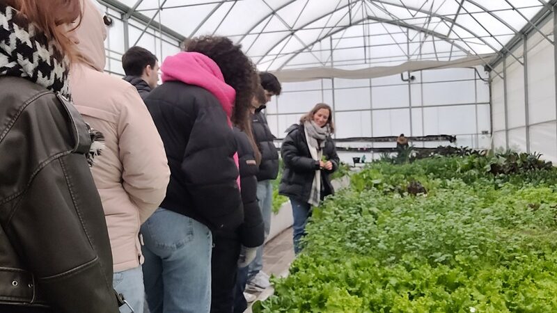 ferme3 sortie RSE avec étudiant IUT de Valence -ferme